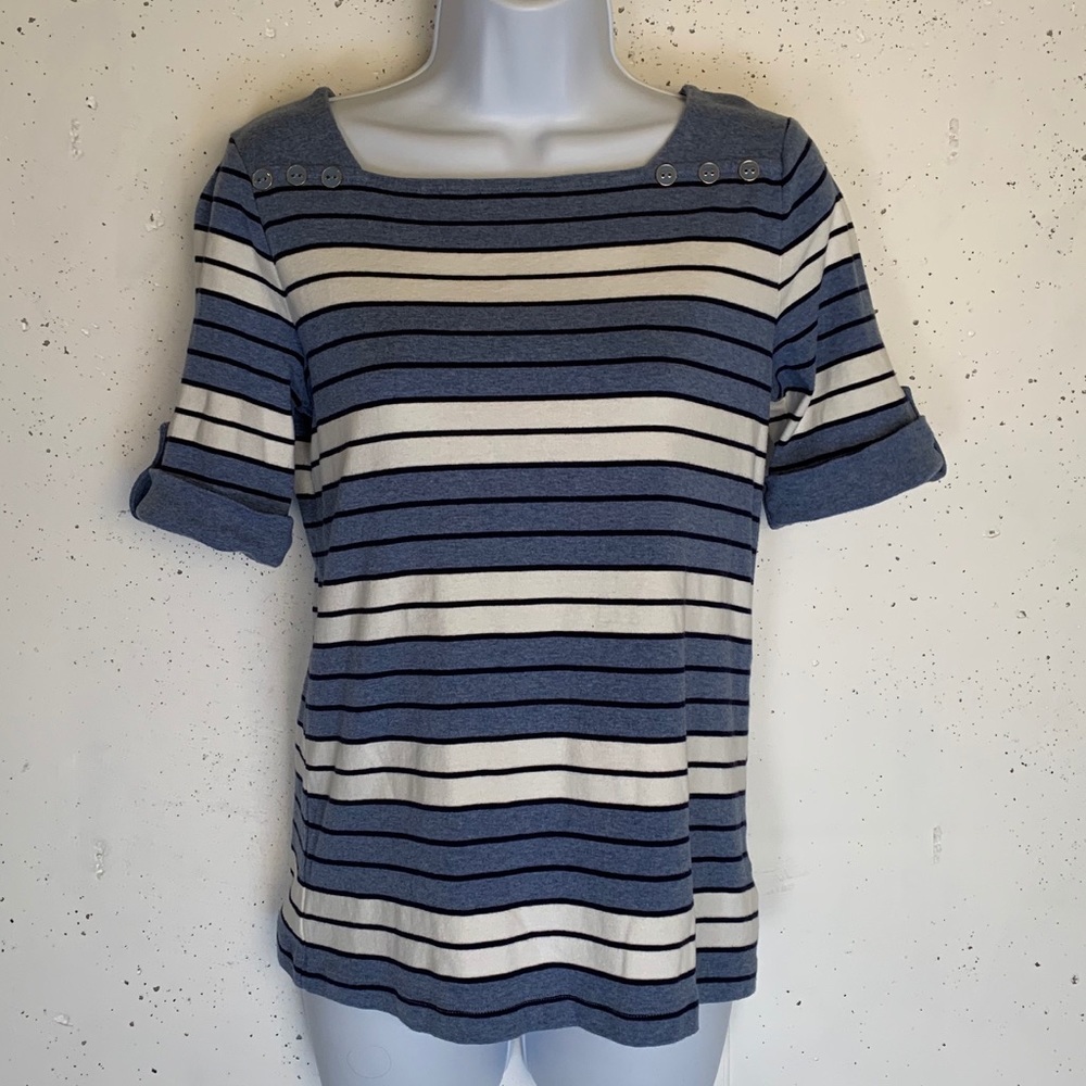 CROFT & BARROW Short Sleeve Top
